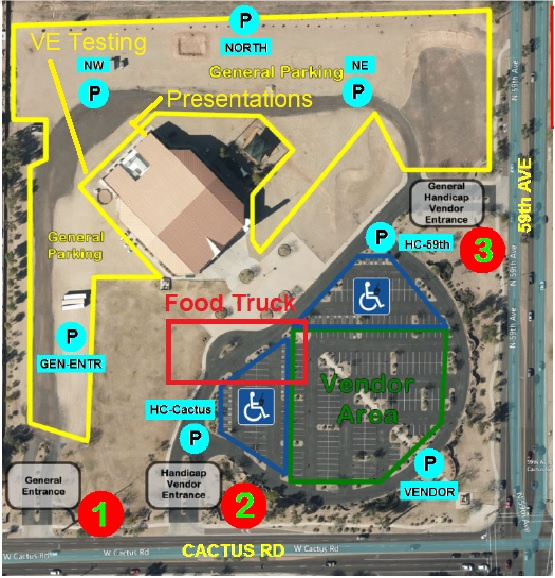 Hamfest map